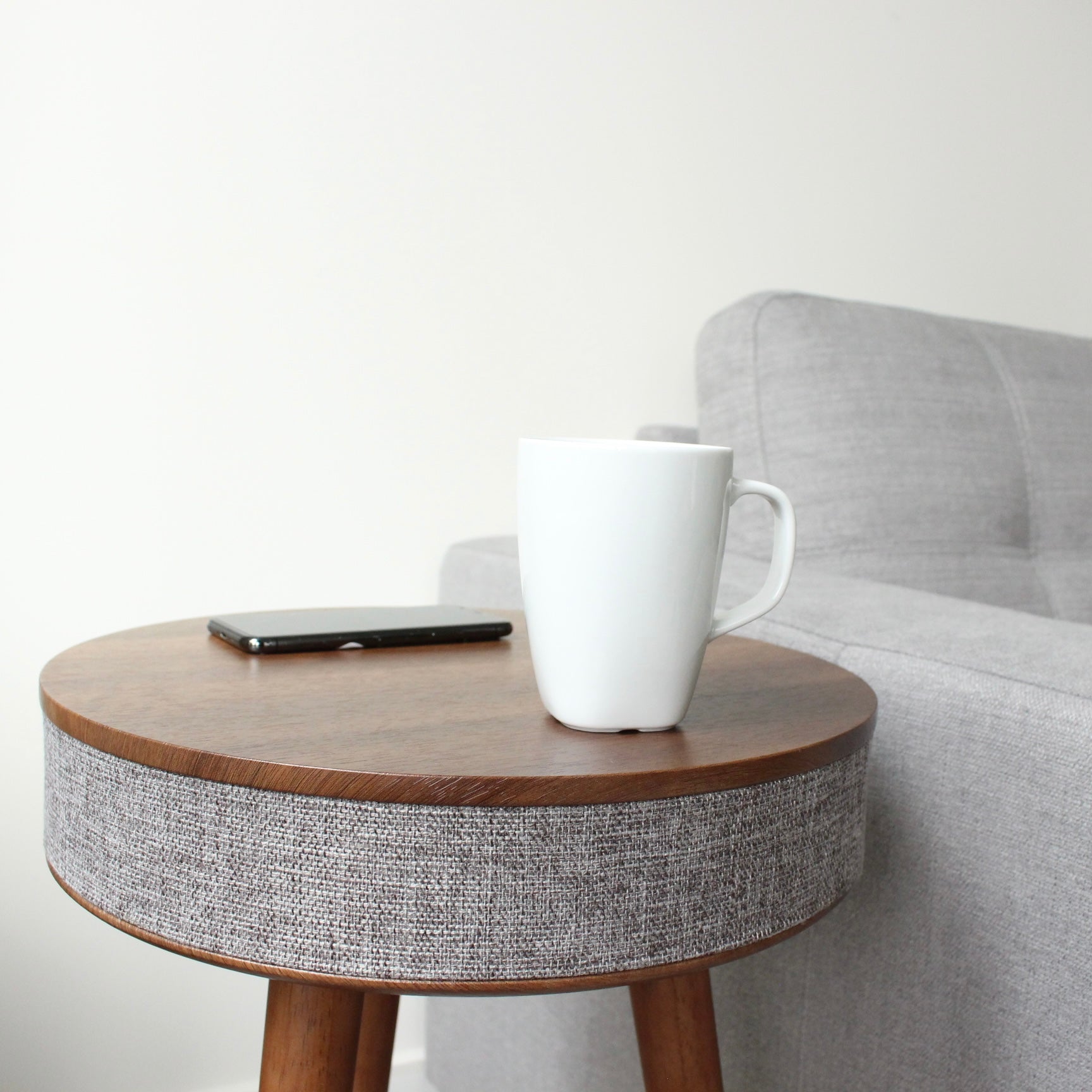 Wooden Smart Side Table