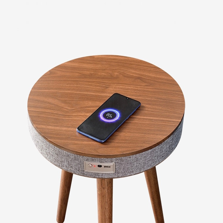 Wooden Smart Side Table