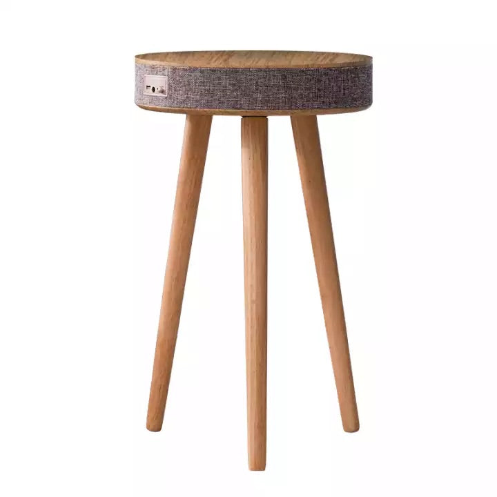 Wooden Smart Side Table