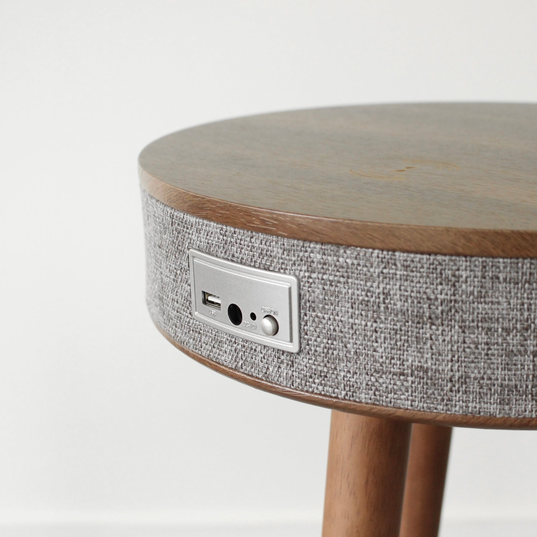 Wooden Smart Side Table