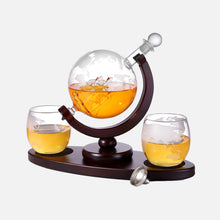 Load image into Gallery viewer, Globe Whiskey Decanter
