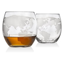 Load image into Gallery viewer, Globe Whiskey Decanter
